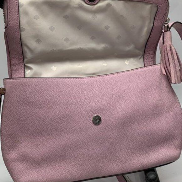 Kate Spade New York Staci Small Flap Women's Crossbody Bag Pink - Picture 11 of 15